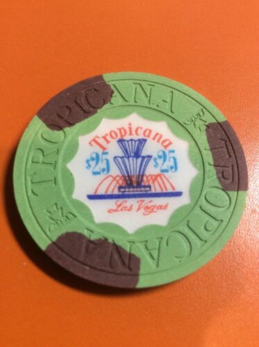 Tropicana $25 Casino Chip- Mint Condition 1970’s Issue