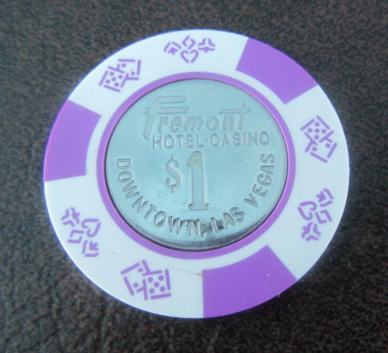 Casino Chip Fremont, Downtown Las Vegas, NV $1