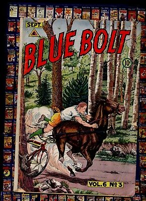 BLUE BOLT comic v6 #3  Japanese WWII stories