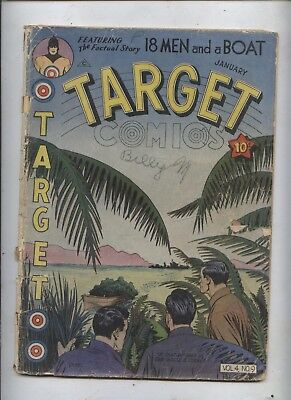 Target Comics V4 #9 1944 WWII issue, wartime cover