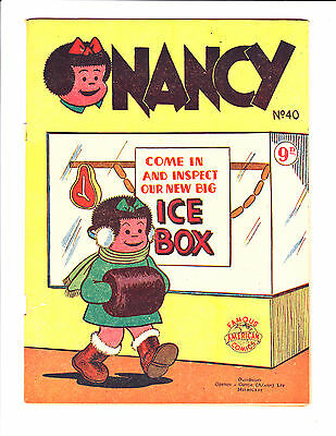 Nancy  No.40    :1950's:     : Ice Box Cover! :     : Australian Copy :