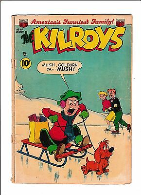 The Kilroys No.40  : 1952 :   : Ice Skating Cover! :