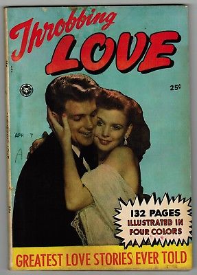 Fox Giants Throbbing Love(1950) FN CLASSIC SCARCE GGA COVER