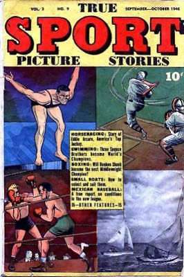 True Sport Picture Stories: Volume 3 #9 in VG minus cond. Street & Smith comics