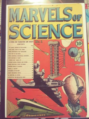 Marvels of Science #1 1946 (6.0) sci fi