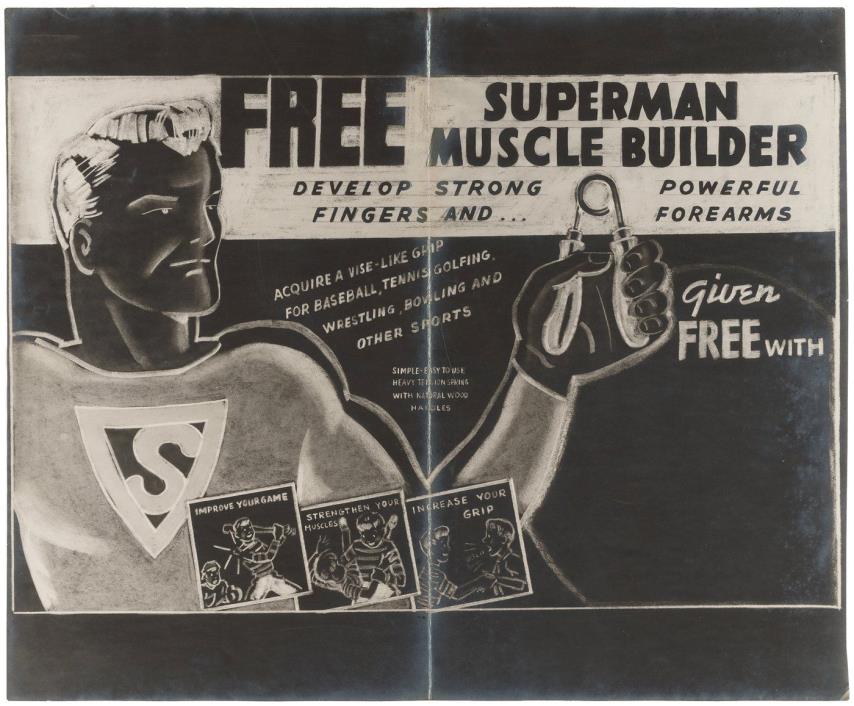 SUPERMAN MUSCLE BUILDER