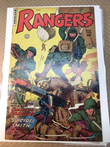 Rangers #66 (1952) 6.0 OW Fiction House War