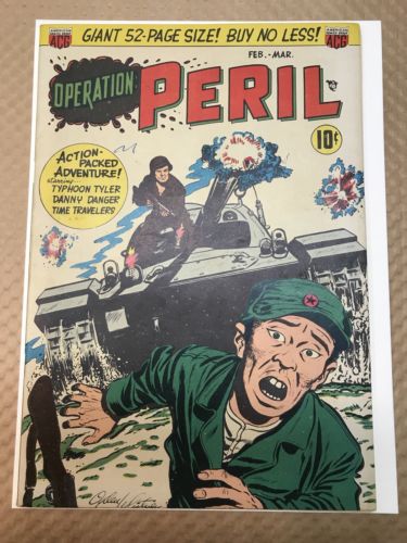 Operation Peril #3 (1951) 6.5/7.0 OW ACG War Horror Story Nice