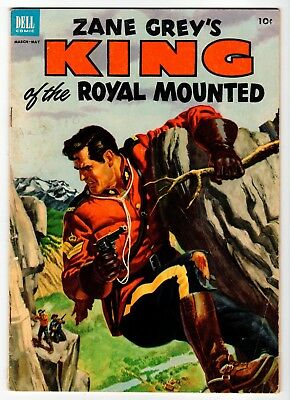 Zane Grey's KING OF THE ROYAL MOUNTED #11 - Dell 1953 G Vintage Comic