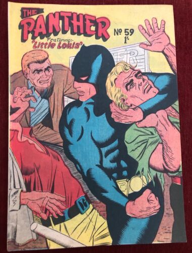 THE PANTHER #59 Rare 1960s Australian Super Hero Series Very HtF