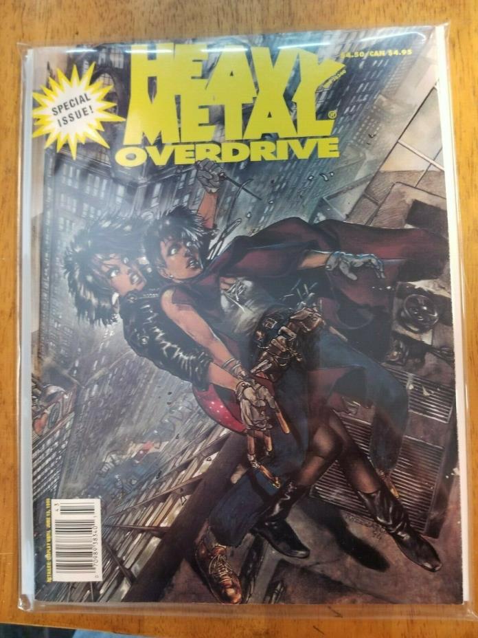 HEAVY METAL MAGAZINE OVERDRIVE 1995 Vol 9 #1 EXCELLENT CONDITION MINTY LN