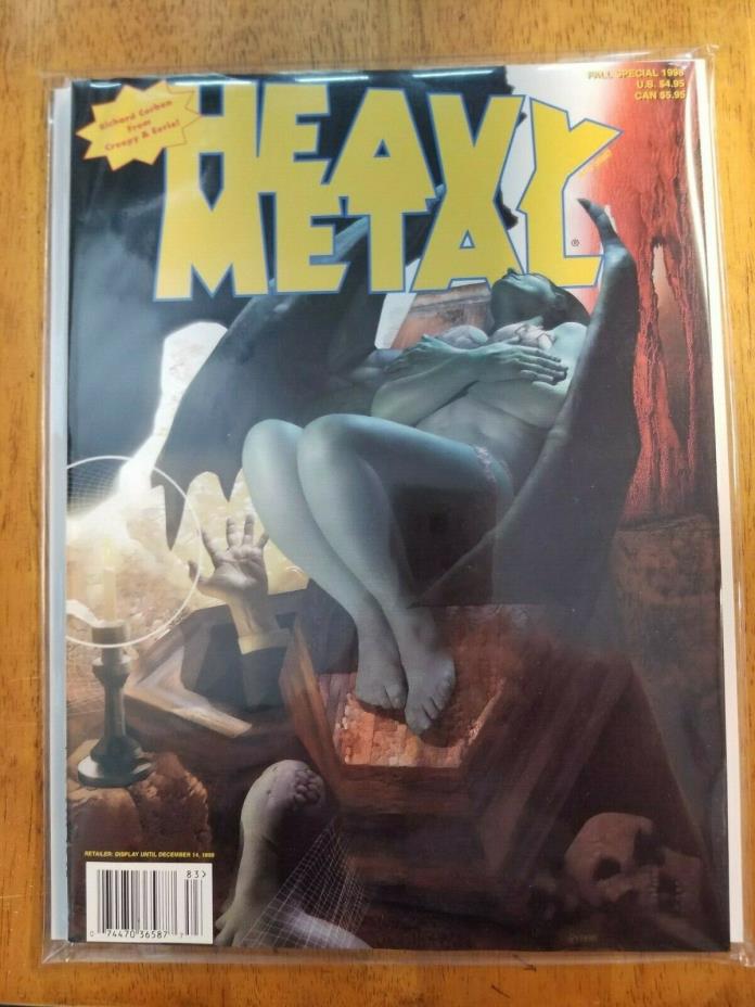 HEAVY METAL MAGAZINE FALL 1998 EXCELLENT CONDITION FALL SPECIAL CORBAN MINTY LN