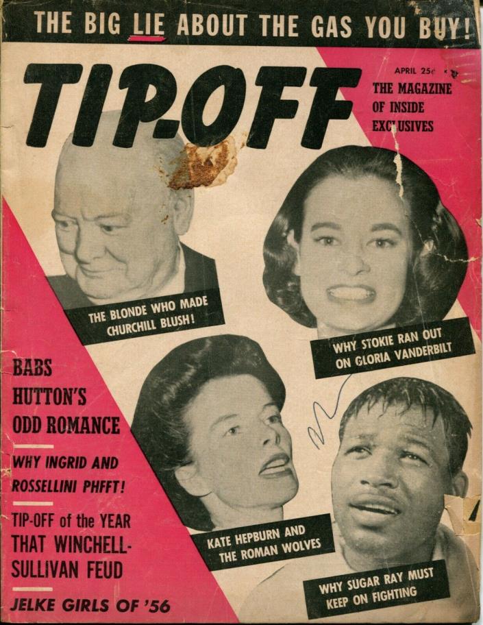 Tip-Off Magazine, Volume 1 Number 1, April 1956