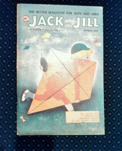 ~ Vintage ~ Children's ~ March 1959 ~ Jack and Jill Magazine ~ Complete ~