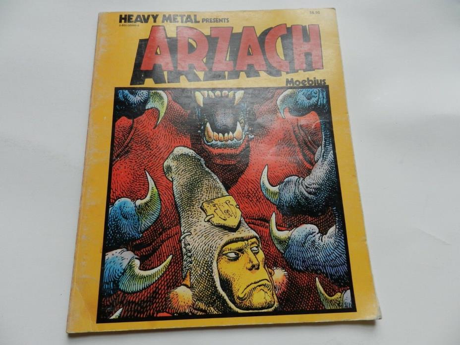 Rare find!  1977 Heavy Metal Presents Arzach by Moebius