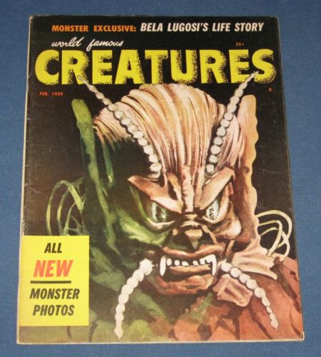 World Famous Creatures #3  Feb 1959  Great Cover!