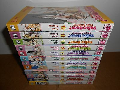 Voice Over!: Seiyu Academy vol. 1-12 Manga Book Complete Lot in English VIZ