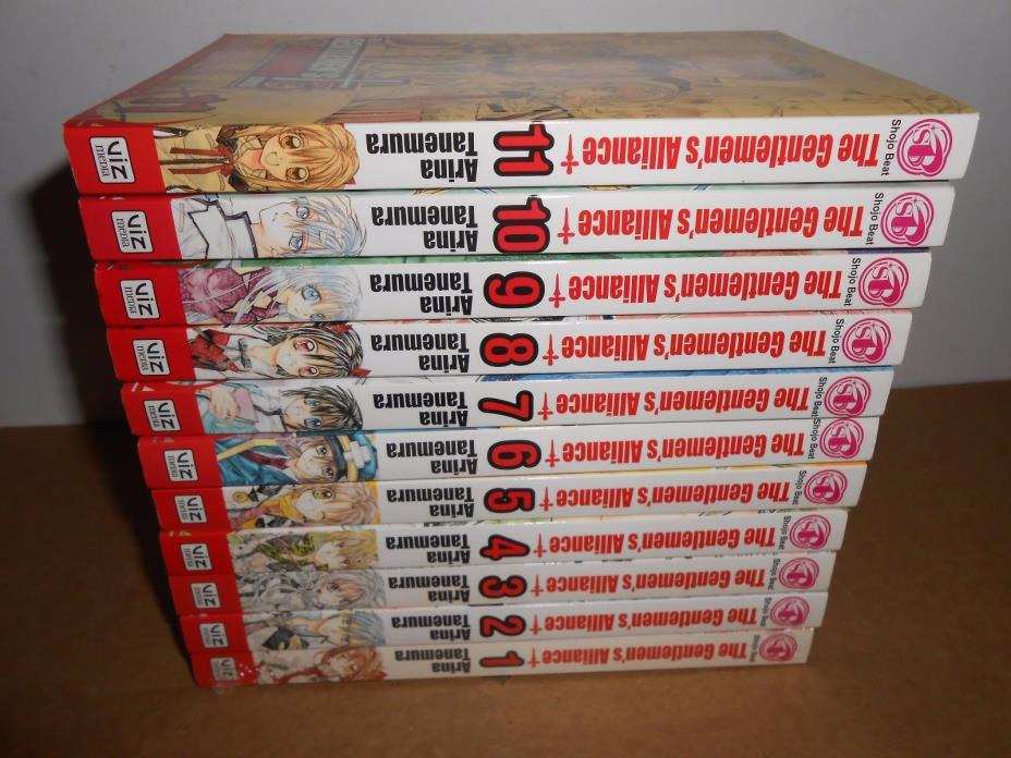 The Gentlemen's Alliance Cross Vol. 1-11 Manga Book Complete Lot in English