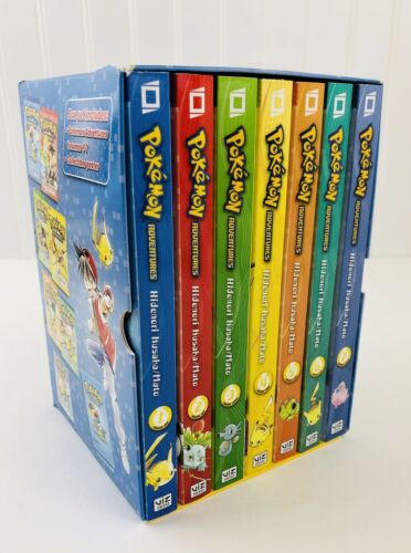Pokemon Adventures Red And Blue Box Set 1-7 Viz Media Manga Books Japanese Style