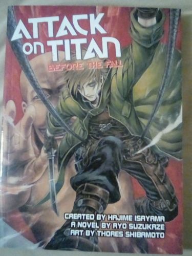 Attack on Titan Before the Fall Anime Manga book