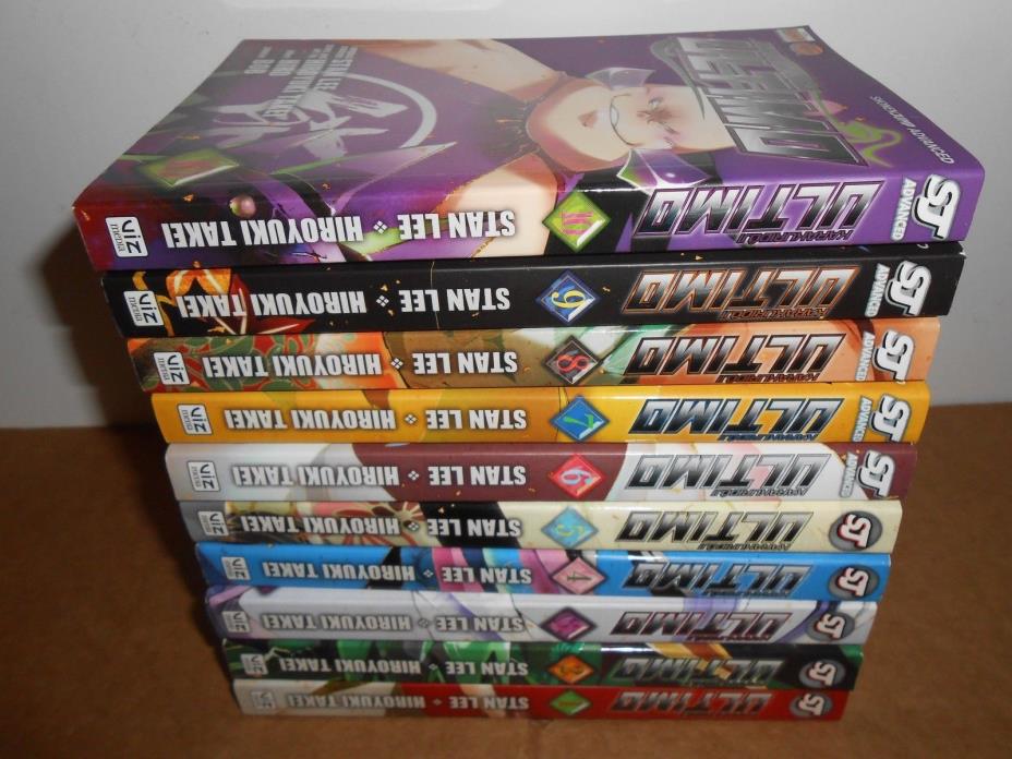 ULTIMO Vol. 1-12 Manga Graphic Novel Book Complete Lot in English