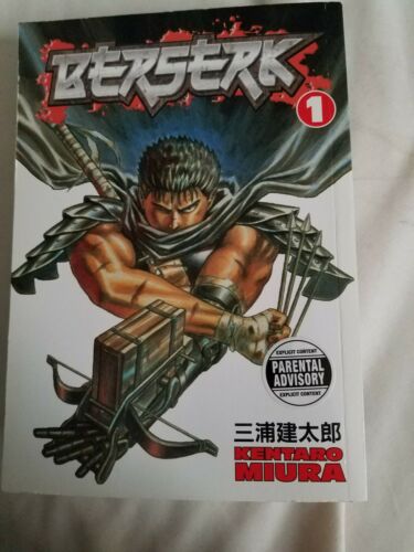 Berserk volume 1 Manga English Kentaro Miura Great condition Dark Horse
