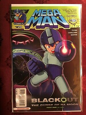 MEGA MAN #29 CURSE OF RA MOON COMIC BOOK November 2013 Bagged Boarded MINT