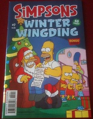 Simpsons Winter Wing Ding (2012) #7 - Comic - Matt Groening - Bongo Comics