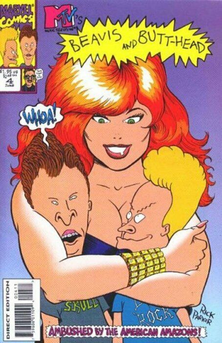 BEAVIS AND BUTTHEAD #4 BY MARVEL COMICS 1994
