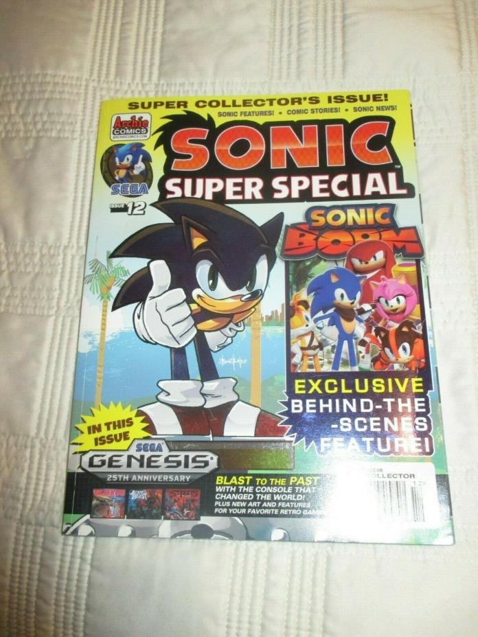 Sonic Super Special SUPER COLLECTOR'S ISSUE COMIC ISSUE 12 FREE SHIPPING
