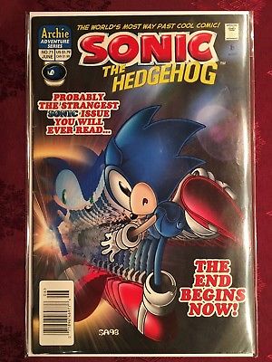 SONIC The HEDGEHOG Comic Book #71 June 1999 BONUS PINUP Bagged & Boarded NM-