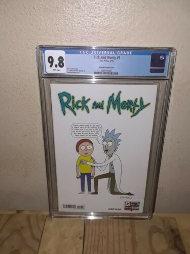 Rick and Morty #1 Justin Roiland Variant CGC 9.8 1:50 NM/Mint