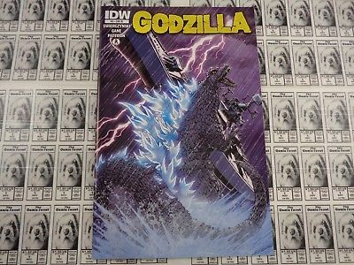 Godzilla (2012) IDW - #3, 1:10 Jeff Zornow Variant CVR, Swierczynski/Boxer, NM-