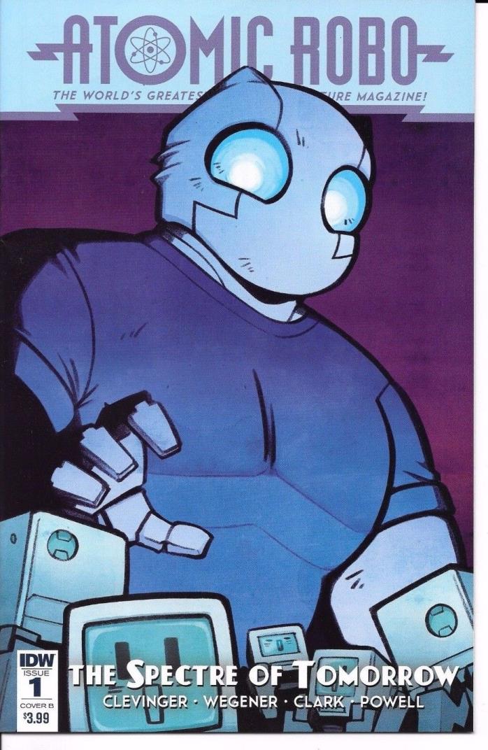IDW Publishing ATOMIC ROBO #1 cover B first printing