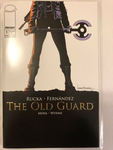 The Old Guard 1 NM Gold Foil Variant 1st Print Image Netflix Htf