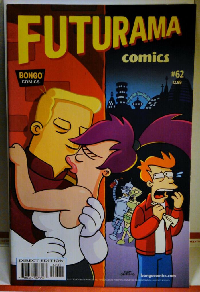 FUTURAMA COMICS #62 (BONGO) VERY FINE VF First Print THE SIMPSONS Matt Groening