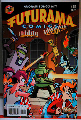 FUTURAMA COMICS #58 (BONGO) UNREAD VF+ First Print THE SIMPSONS Matt Groening