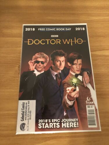 Doctor Who Titan Comics Free comic Book Day #00 2018 (STAMPED)