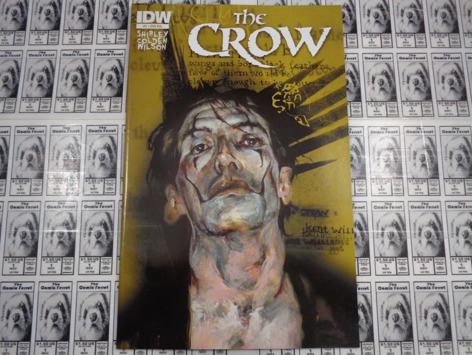 Crow (2012) IDW - #2, 1:10 Williams Variant CVR, Shirley/Colden, VF