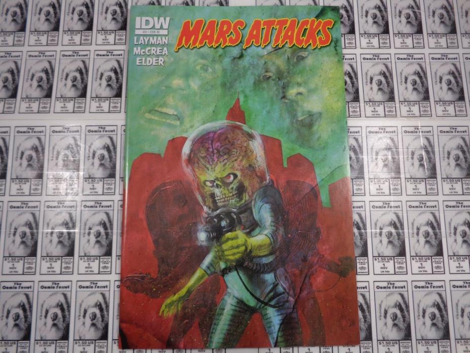 Mars Attacks (2012) IDW - #3, 1:10 Gaydos Variant CVR, Layman/McCrea, NM-