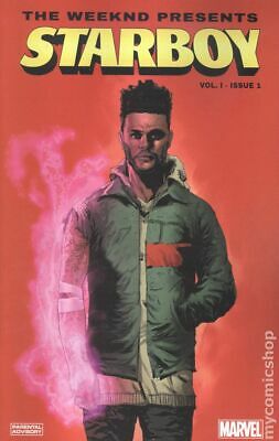 Weeknd Presents Starboy 1A 2018 Nguyen Variant NM Stock Image