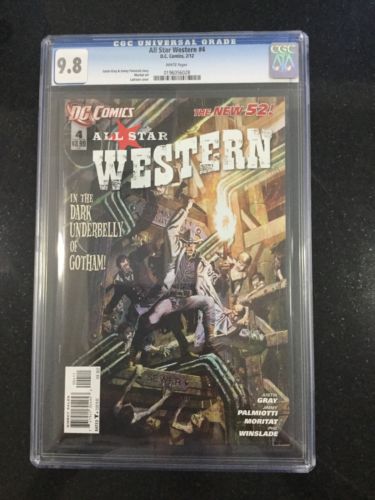 ALL STAR WESTERN # 4 / The new 52! / CGC 9.8 / February 2012 / DC COMICS