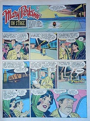 Mary Perkins, On Stage by Starr - lot of 23 full tab Sunday pages - early 1973