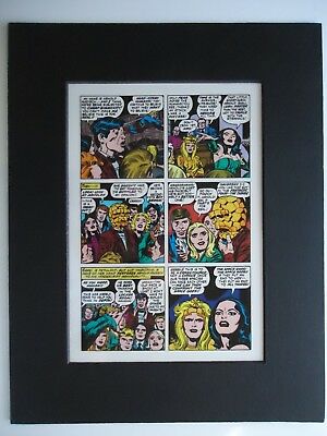 2008  ETERNALS TPB v1  # 5 JACK KIRBY & MIKE ROYER PAGE 16  PRODUCTION ART 1976