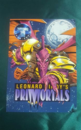 Leonard Nimoy's PRIMORTALS 5 x 7 Card Tekno Comix