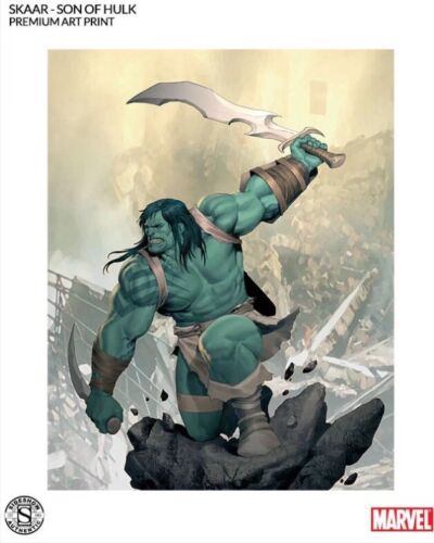 Sideshow Collectibles Marvel Skaar Son of Hulk Premium Art Print