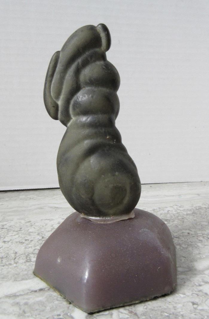 Old Vintage Canada First Nations Inuit Soapstone Abstract Sculpture