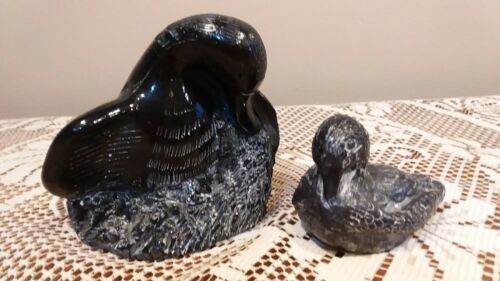 Aardvark Duck Soapstone Sculptures ( Figurines To Please)