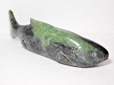 Inuit Eskimo soapstone carving sculpture 
