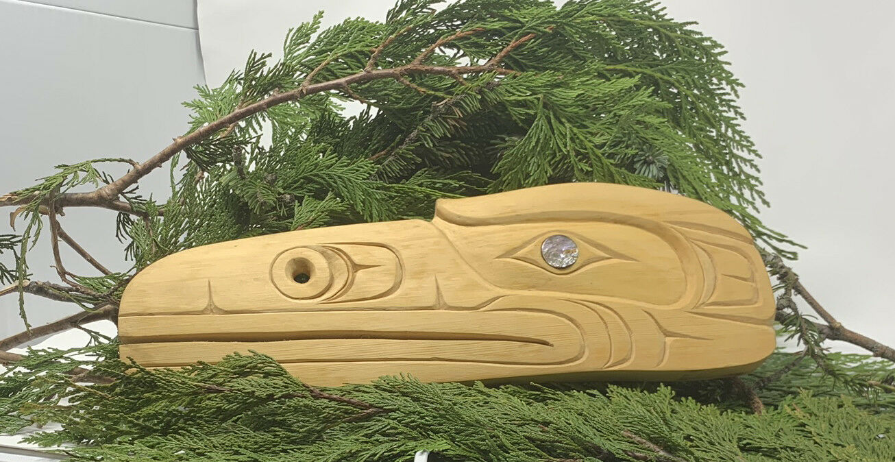 Yellow Cedar Pacific Northwest Coast Native Art - by Jason Baker 